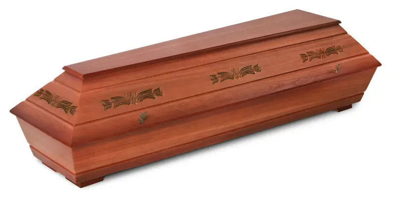 Obřadová rakev N1/TU višeň