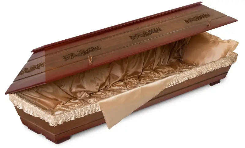Obřadová rakev N1/TU palisandr