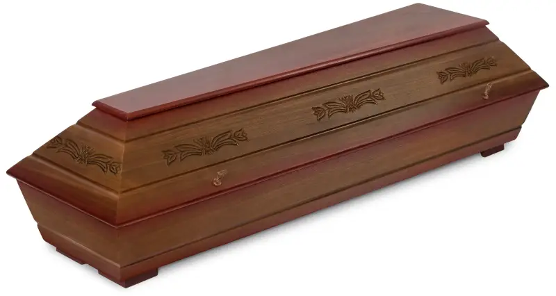 Obřadová rakev N1/TU palisandr