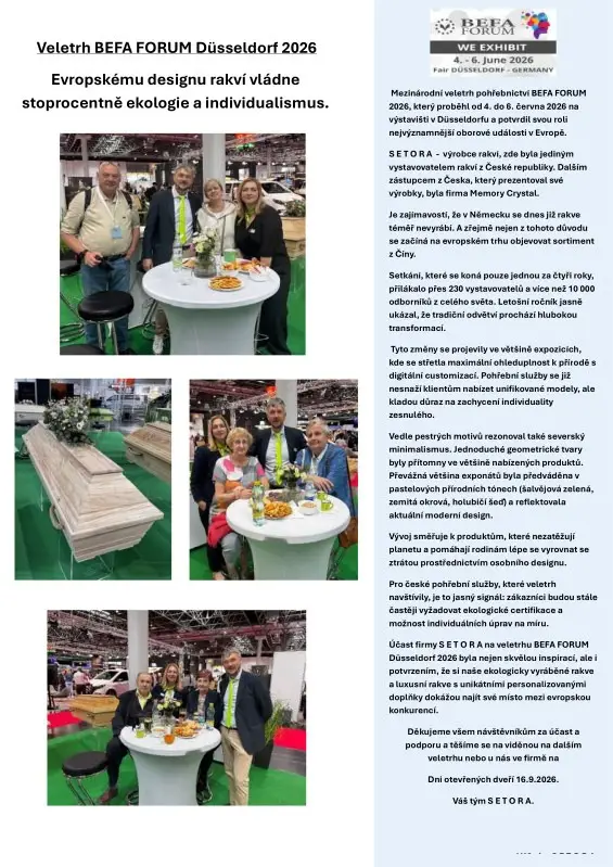Veletrh BEFA FORUM Düsseldorf 2026