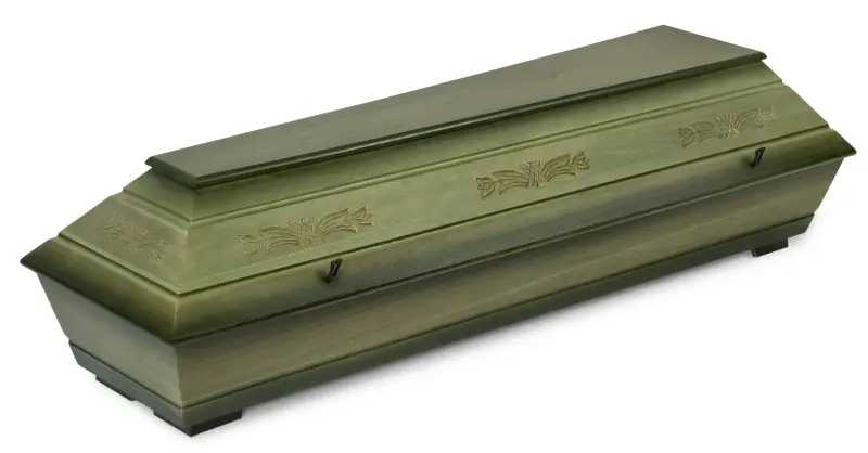 Obřadová rakev N1/TU šalvěj