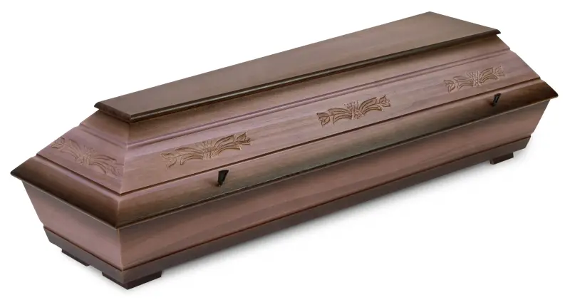 Obřadová rakev N1/TU lila